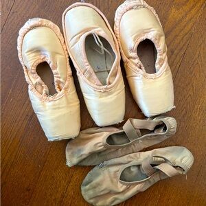 Dead pointe shoes for crafting